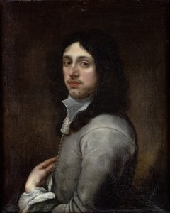 Ritratto di un giovane vestito di grigio